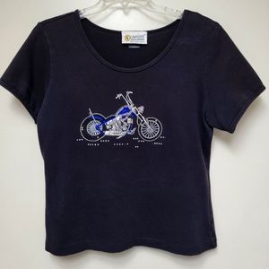 Christine Alexander Swarovski Crystal embellished Top